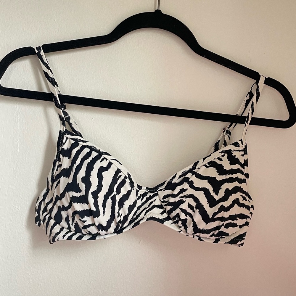 Shade&Shore Bikini Top Zebra